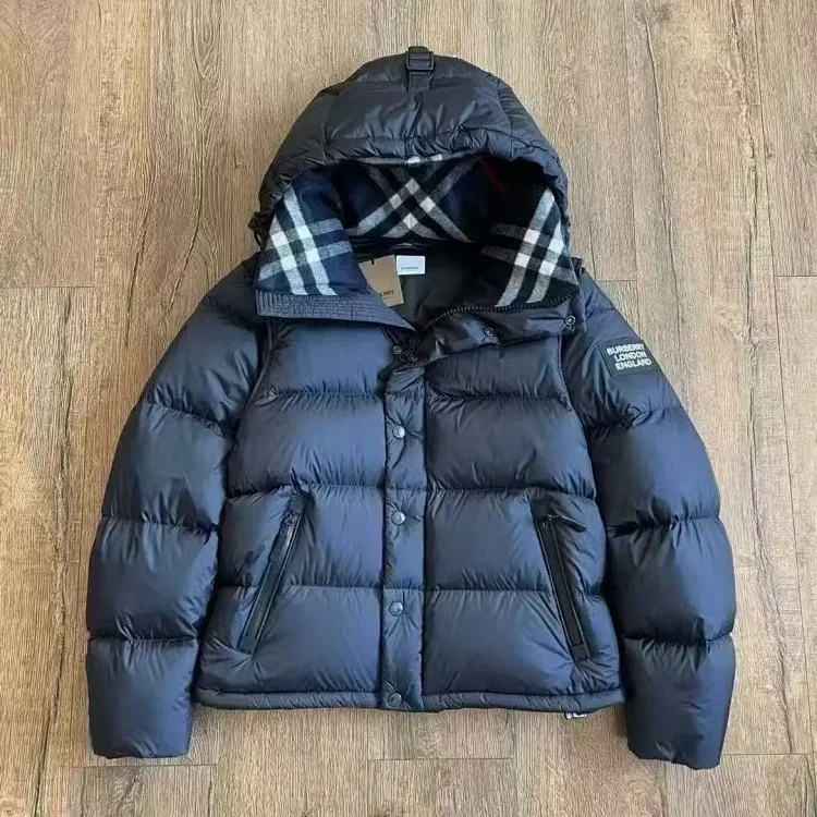 Burberry London Navy Puffer Ja