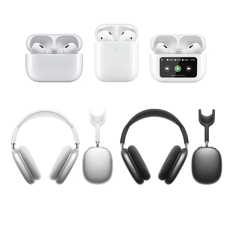 Apple White AirPods and Headph